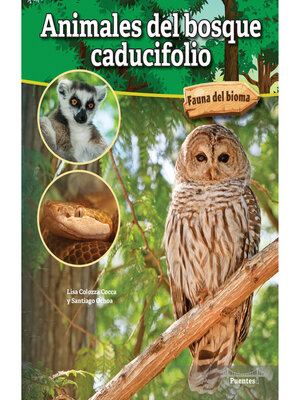 Animales del bosque caducifolio - ebook